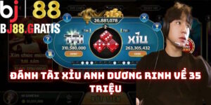 Đánh Tài Xỉu BJ88 online anh Dương91 đã rinh về 35tr